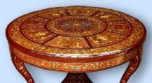 Absolutely Fabulous inlaid Florentine center table
