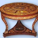 Absolutely Fabulous inlaid Florentine center table
