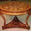 Absolutely Fabulous inlaid Florentine center table