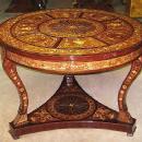 Absolutely Fabulous inlaid Florentine center table