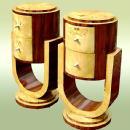 Very elegant Pair of Art Deco style commodes