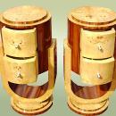 Very elegant Pair of Art Deco style commodes