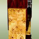 Quality Elm and rosewood Art Deco style Bar