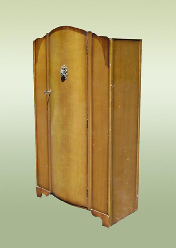 Rustic elegance antique English oak Armoire