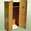Rustic elegance antique English oak Armoire
