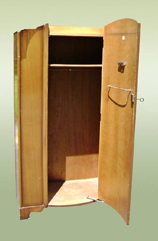 Rustic elegance antique English oak Armoire