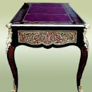 QUALITY Louis XV Boulle Style inlaid LARGE Desk
