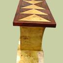 Perfectly classy geometric lines Art Deco style console