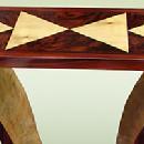 Perfectly classy geometric lines Art Deco style console
