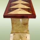 Perfectly classy geometric lines Art Deco style console