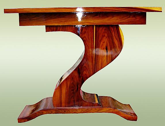 Brazilian Rosewood Art Deco style console