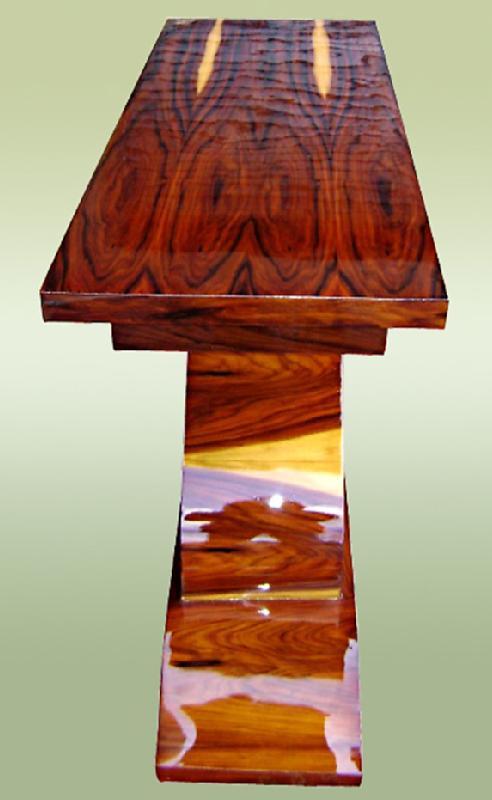 Brazilian Rosewood Art Deco style console