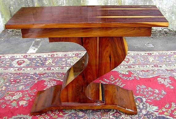Brazilian Rosewood Art Deco style console