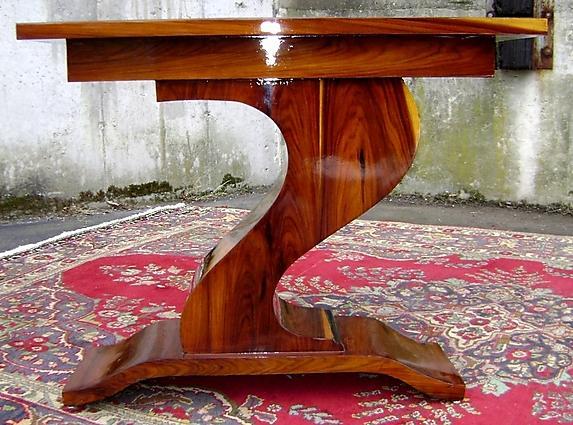 Brazilian Rosewood Art Deco style console