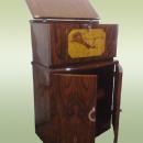 TERRIFIC Art Deco Bar burl and marquetry
