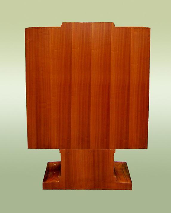 Amazing Art Deco style Bar rosewood and birds eye maple