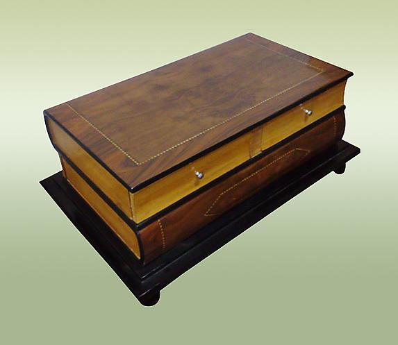 HOTTEST unusual Bookshaped Art Deco coffee table