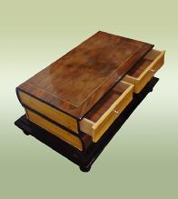 Perfect Bookshaped Art Deco style unusual coffee table