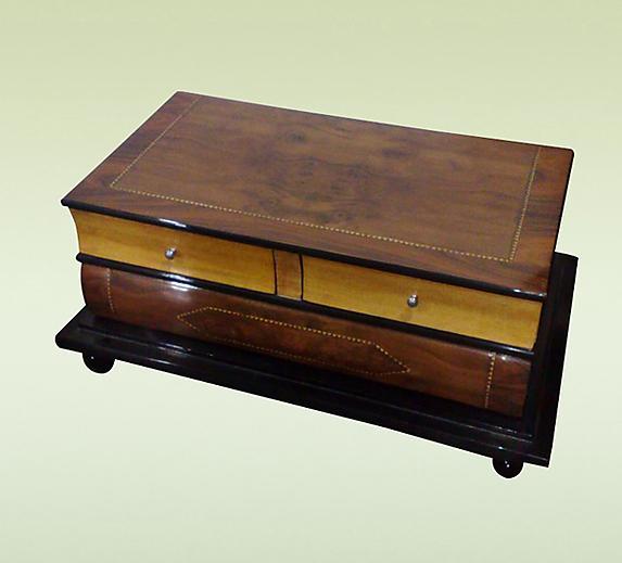 Perfect Bookshaped Art Deco style unusual coffee table