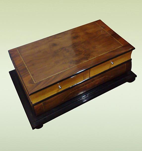 Perfect Bookshaped Art Deco style unusual coffee table