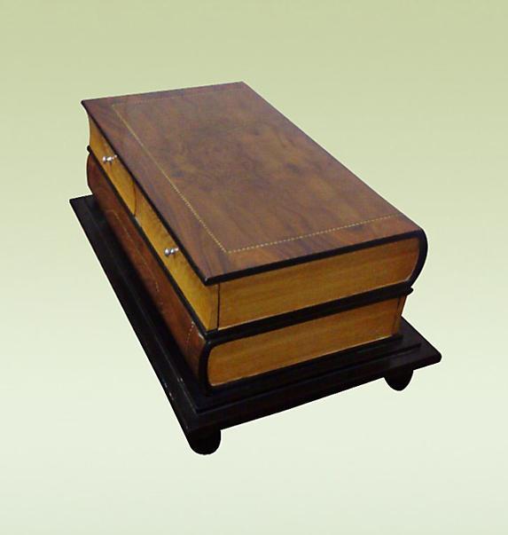 Perfect Bookshaped Art Deco style unusual coffee table