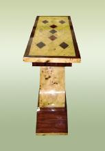 Perfect Art Deco style console with geometric lines