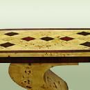 Perfect Art Deco style console with geometric lines