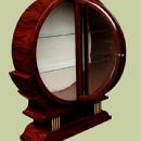 STUNNING Round Art Deco inspired cabinet