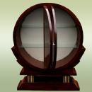 STUNNING Round Art Deco inspired cabinet