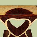 Art Deco Style Heart Shaped Console
