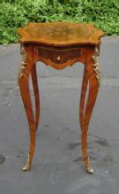 Elegant ornate French Louis XV style side table