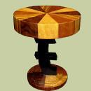 UNUSUAL Art Deco style side table.