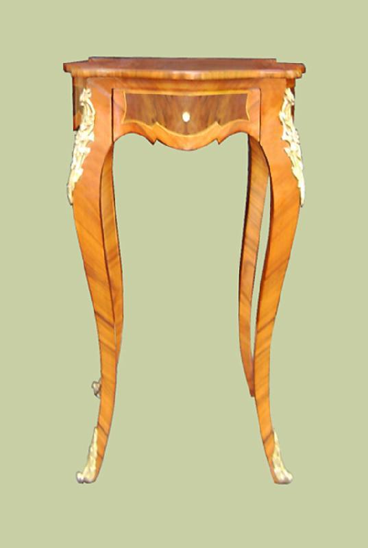 Elegant ornate French Louis XV style side table