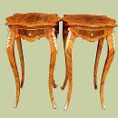 Elegant ornate French Louis XV style side table