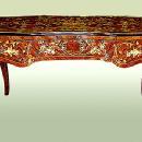 Fantastic Louis XV style desk tulip wood and Bronze.