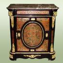marble top Louis XV style boulle commode