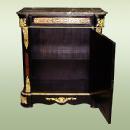 marble top Louis XV style boulle commode