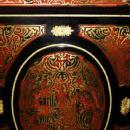 marble top Louis XV style boulle commode