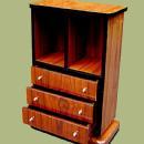 Outstanding Art Deco Style Rosewood Tall Boy
