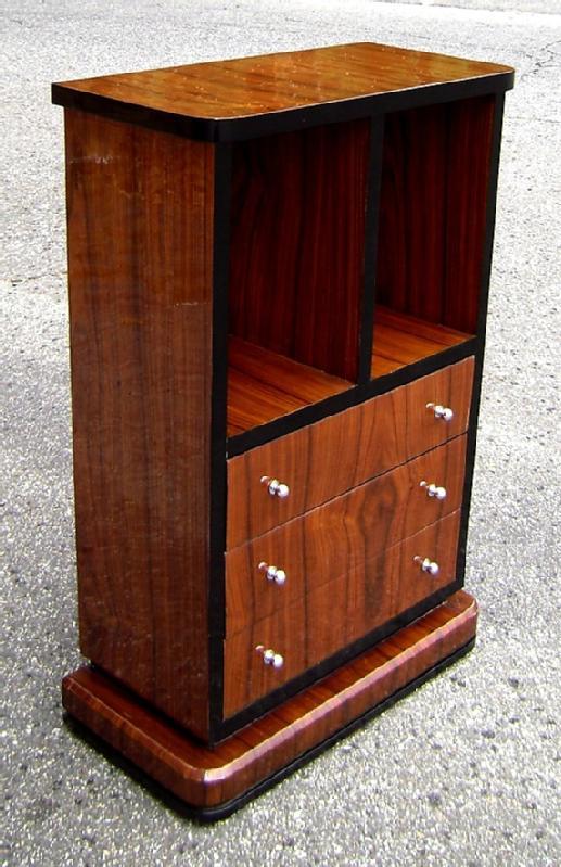 Outstanding Art Deco Style Rosewood Tall Boy