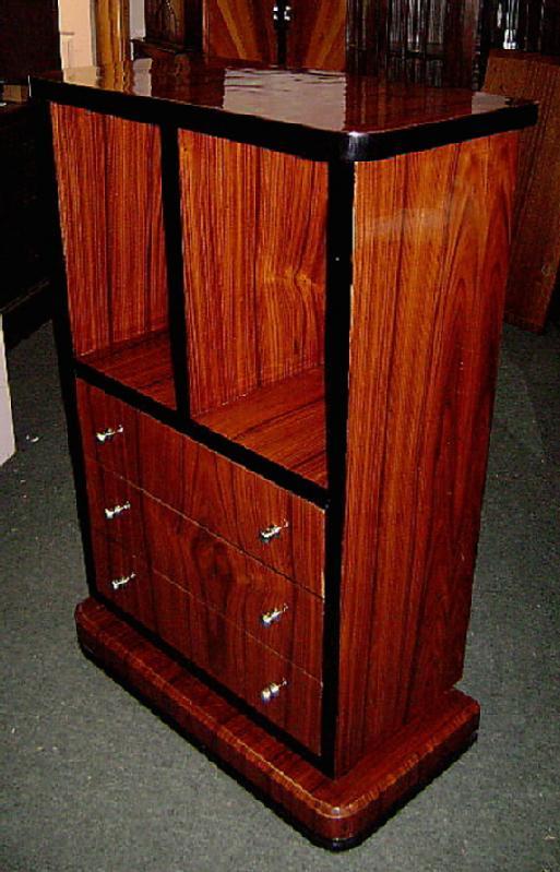 Outstanding Art Deco Style Rosewood Tall Boy