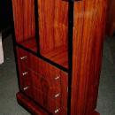 Outstanding Art Deco Style Rosewood Tall Boy