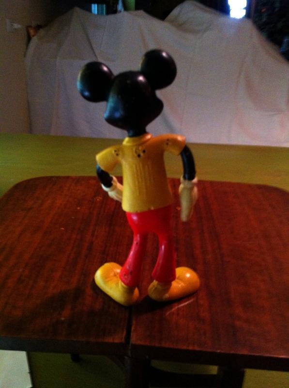 1940's flexi mickey figurine