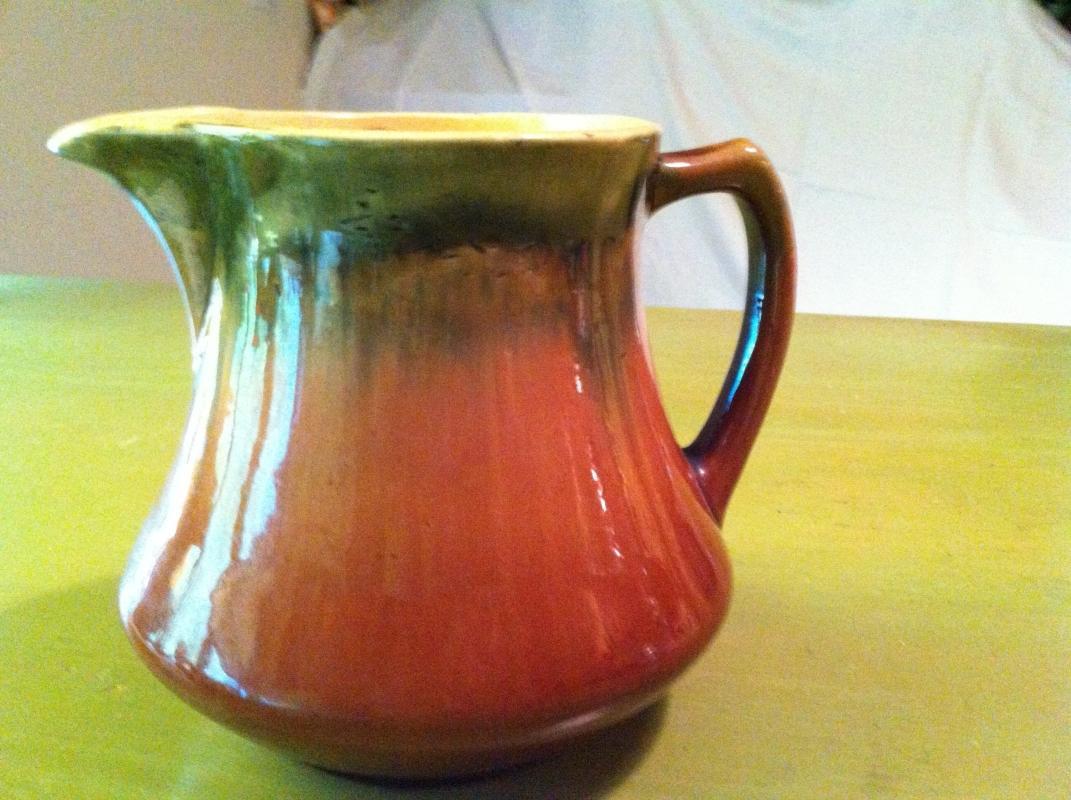 Dipped Ceramic Pitcher
