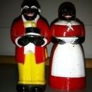 Folk Art Salt and Pepper Shakers