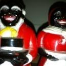 Folk Art Salt and Pepper Shakers