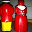 Folk Art Salt and Pepper Shakers