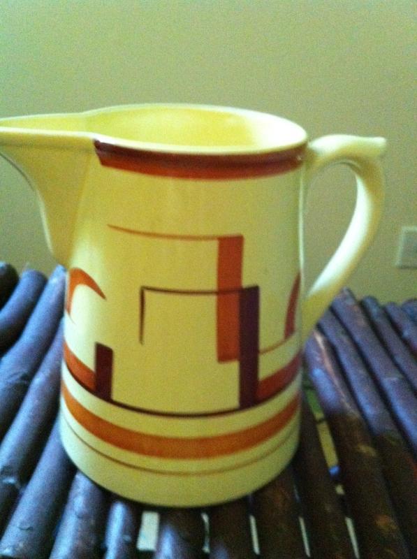 Art Moderne Pitcher