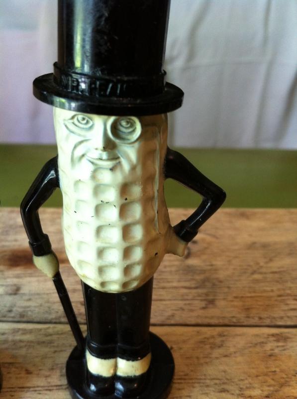 Mr Peanut Salt and Pepper Shakers