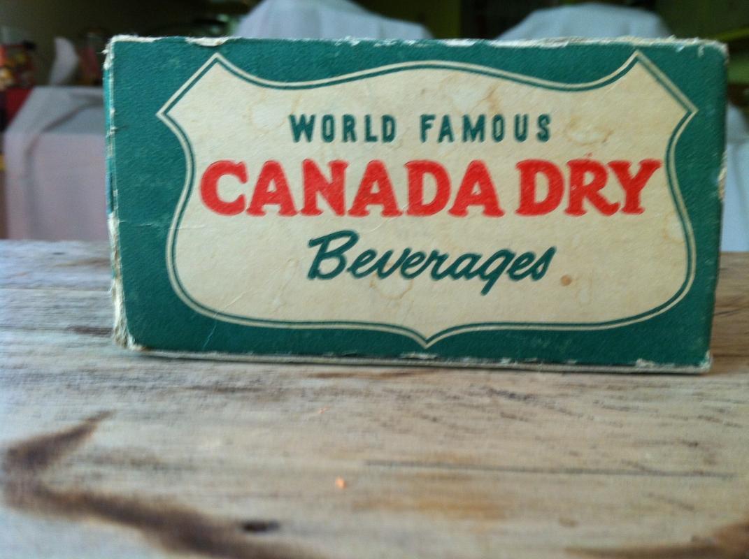 Canada Dry Salt and Pepper Shaker